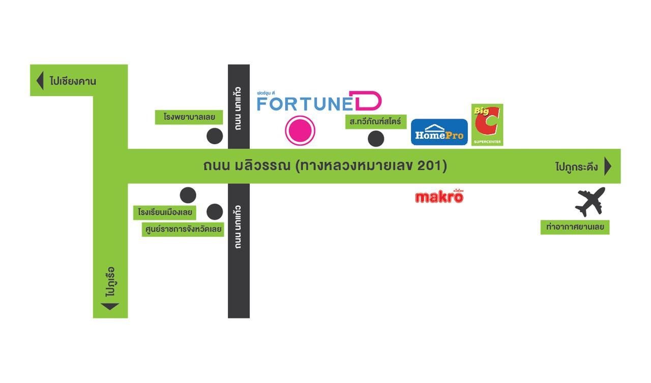 Fortune D Hotel لووي المظهر الخارجي الصورة
